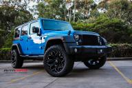 JEEP WRANGLER ASSAULT GLOSS BLACK MILLED ACCENTS
